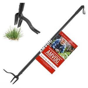 New AMVOG Stand-Up Weed Puller Tool - Reinforced Upgraded Version